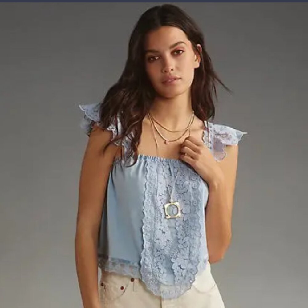Brand New Tiny Daphne Lace Tank